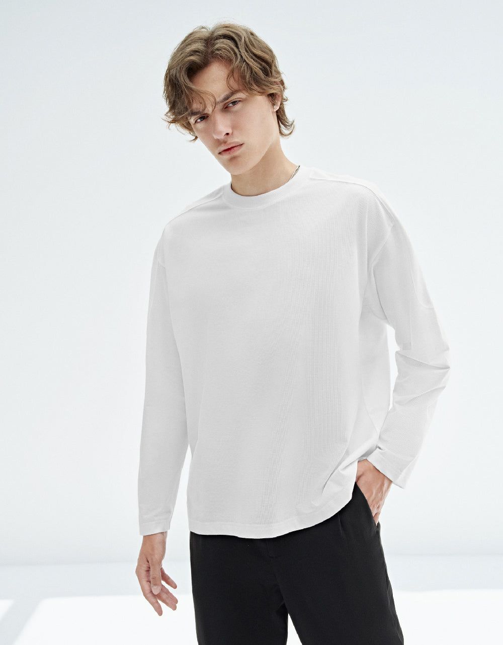 Crew Neck Oversized T-Shirt sold by Urban Revivo