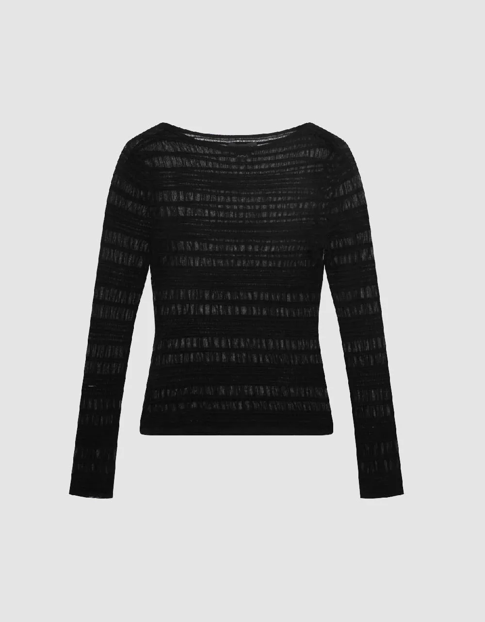 Crew Neck Skinny Knitted T-Shirt sold by Urban Revivo product image thumbnail 2