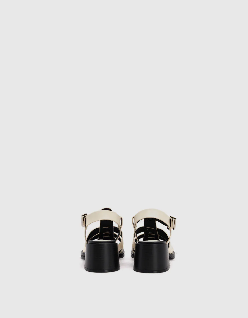 Vegan Leather Square Toe Sandals sold by Urban Revivo product image thumbnail 3