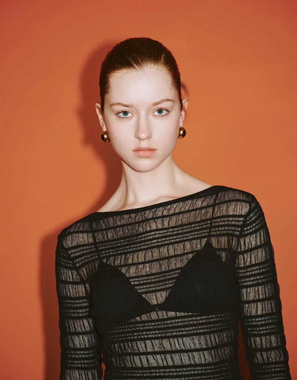 Crew Neck Skinny Knitted T-Shirt sold by Urban Revivo product image thumbnail 4