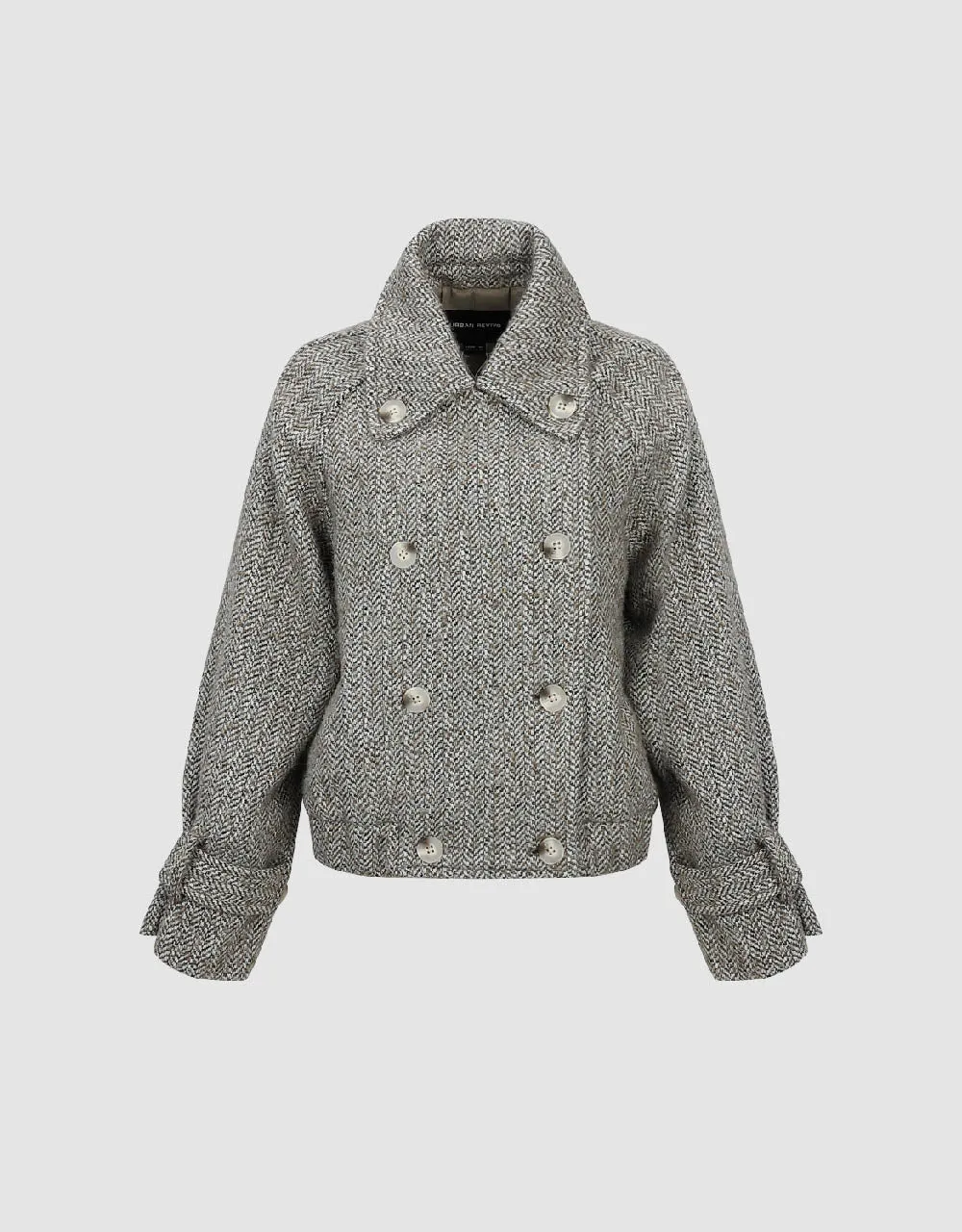 Double Breasted Raglan Sleeve Jacket sold by Urban Revivo product image thumbnail 5