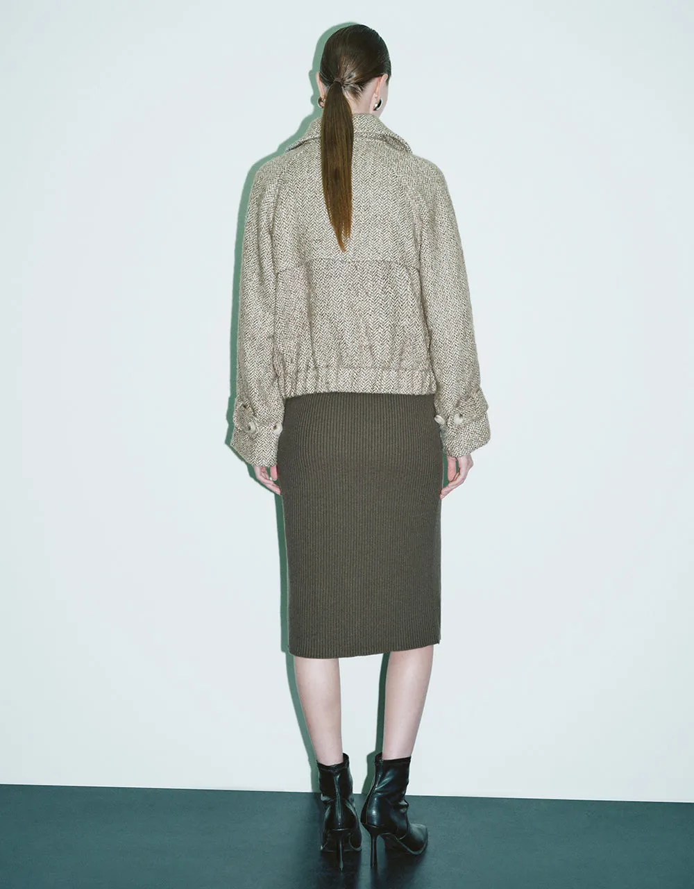 Double Breasted Raglan Sleeve Jacket sold by Urban Revivo product image thumbnail 3