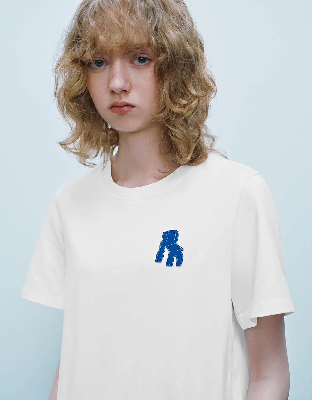 Crew Neck Straight T-Shirt sold by Urban Revivo product image thumbnail 4