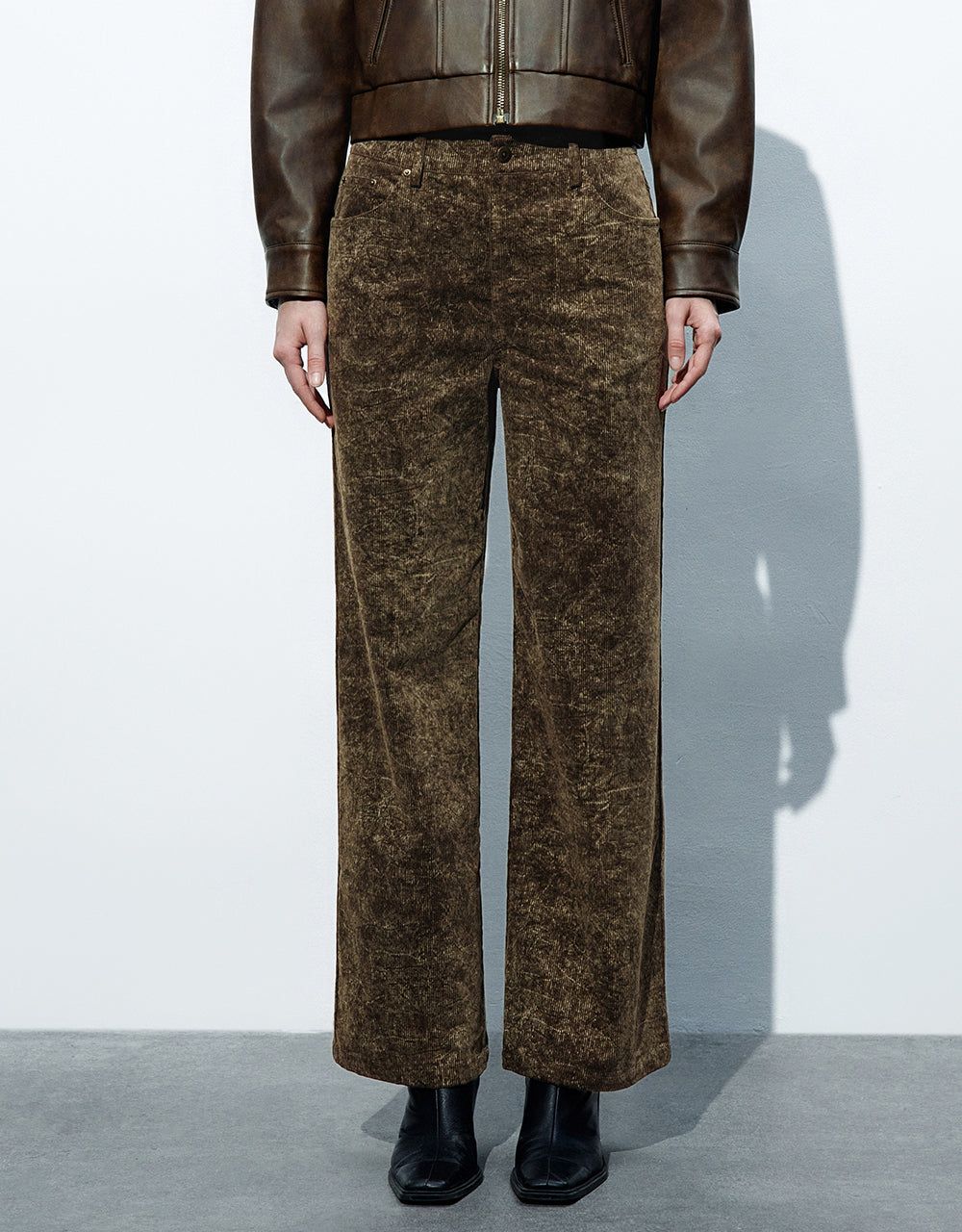 Printed Straight Jeans sold by Urban Revivo product image thumbnail 2