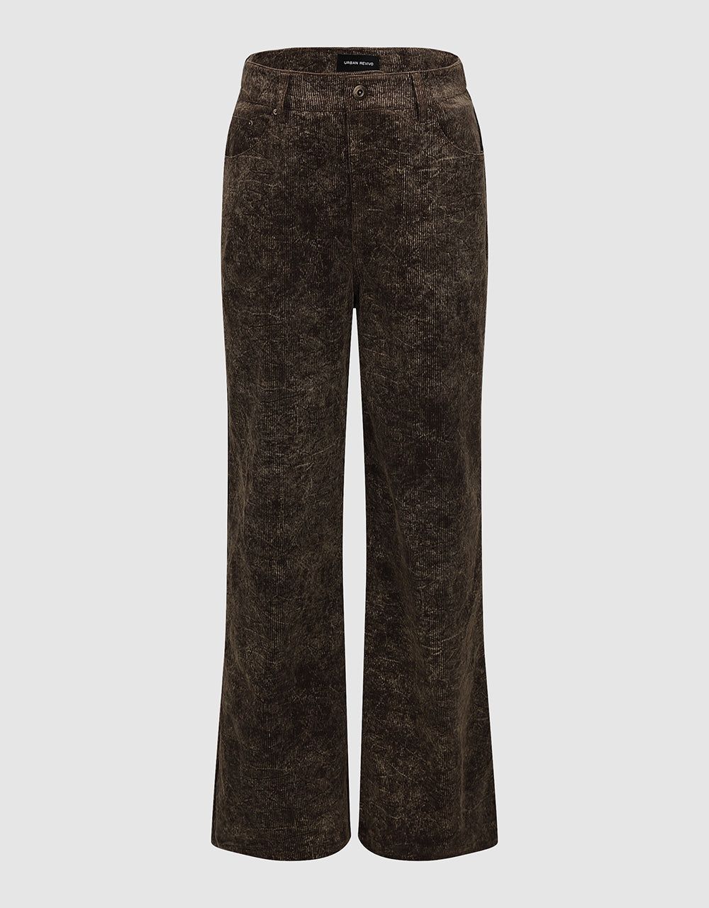 Printed Straight Jeans sold by Urban Revivo