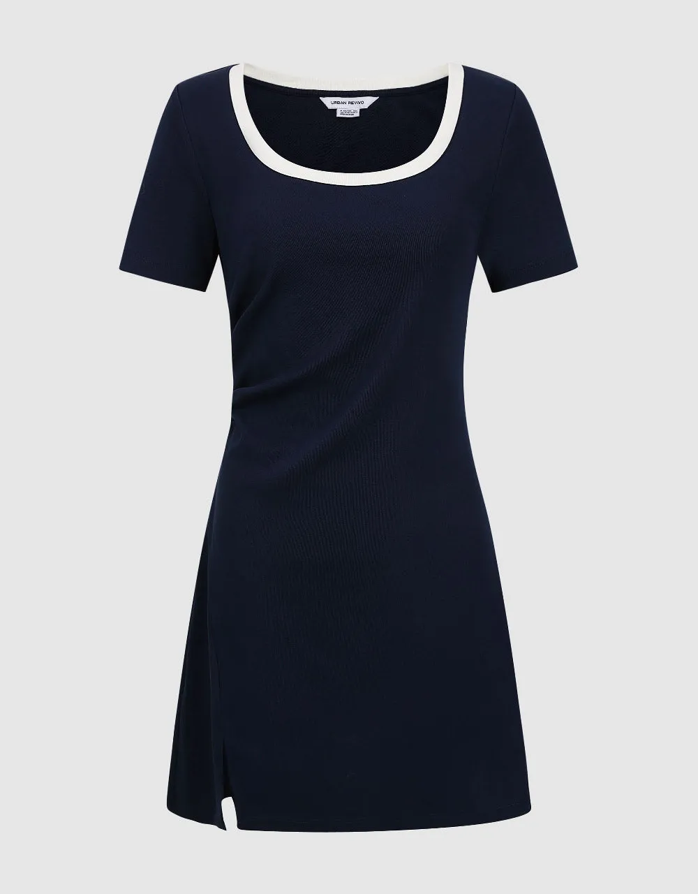 Crew Neck Skater Dress sold by Urban Revivo product image thumbnail 2
