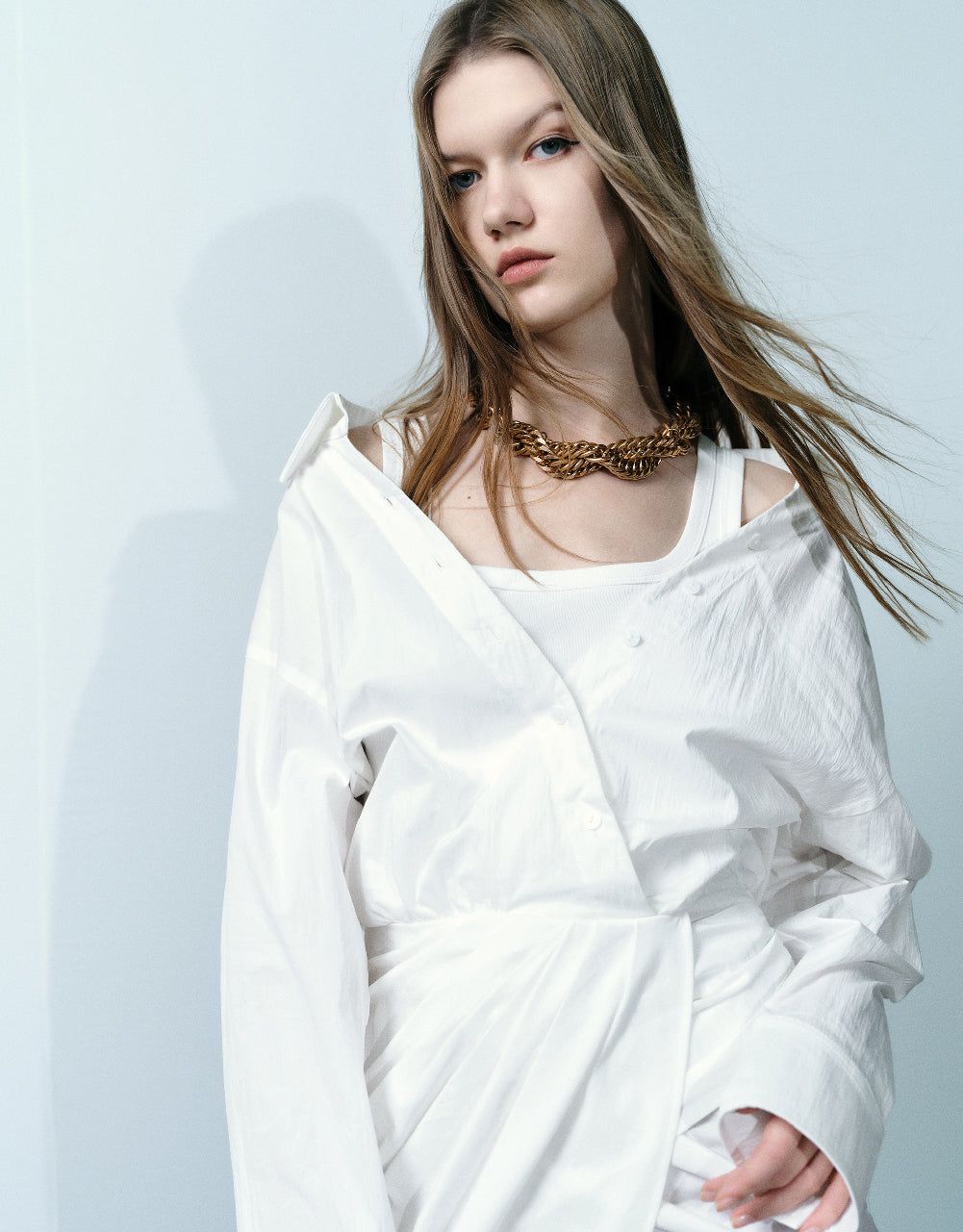 Surplice Front Skater Dress sold by Urban Revivo product image thumbnail 5