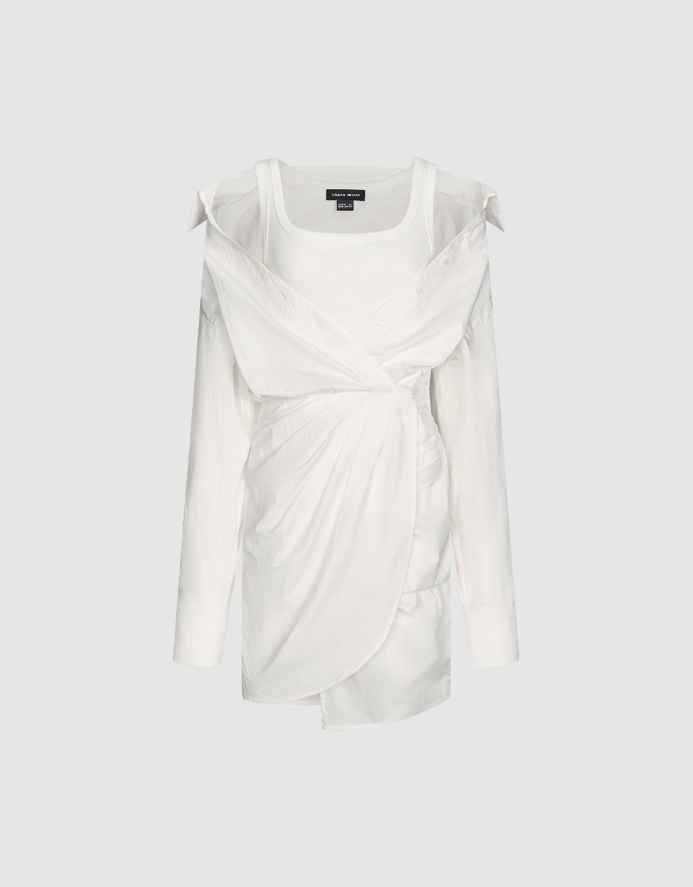 Surplice Front Skater Dress sold by Urban Revivo product image thumbnail 2