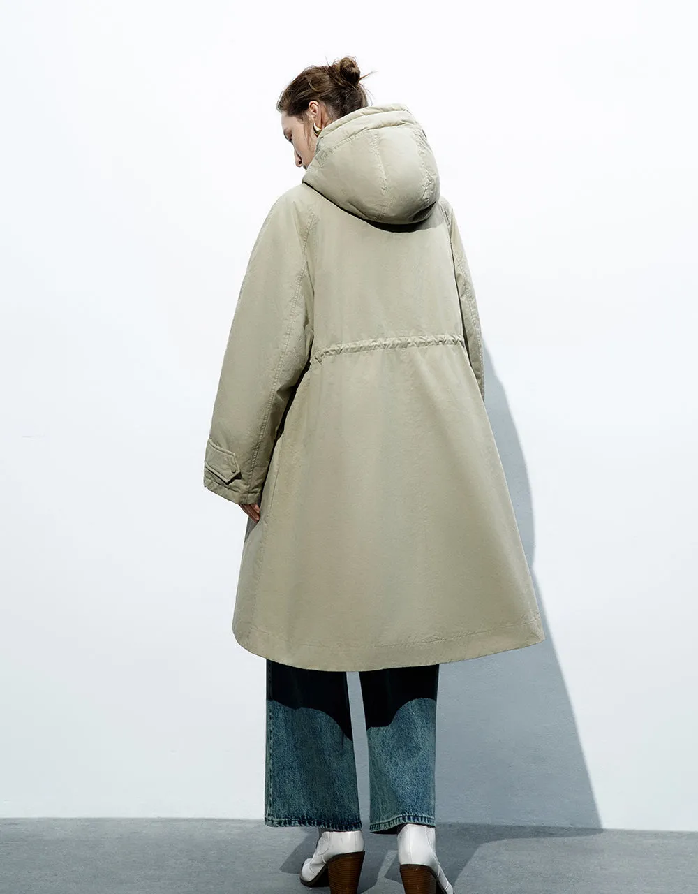 A-Line Parka Jacket sold by Urban Revivo product image thumbnail 4