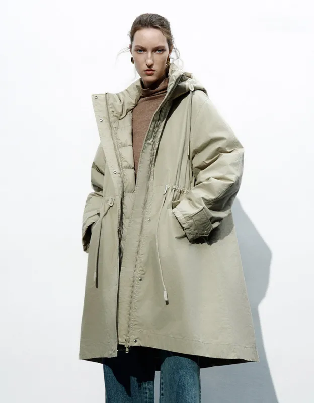 A-Line Parka Jacket sold by Urban Revivo