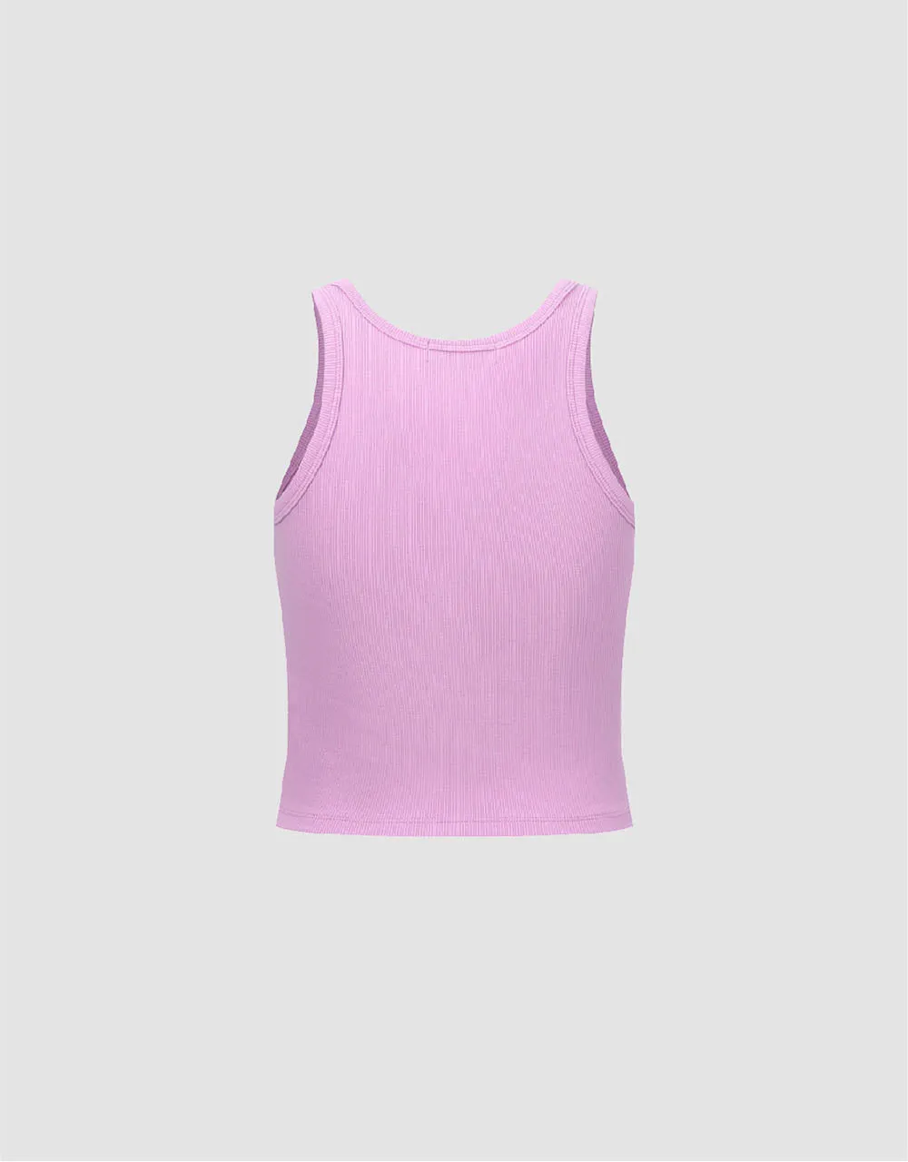 Crew Neck Tank Top sold by Urban Revivo product image thumbnail 5