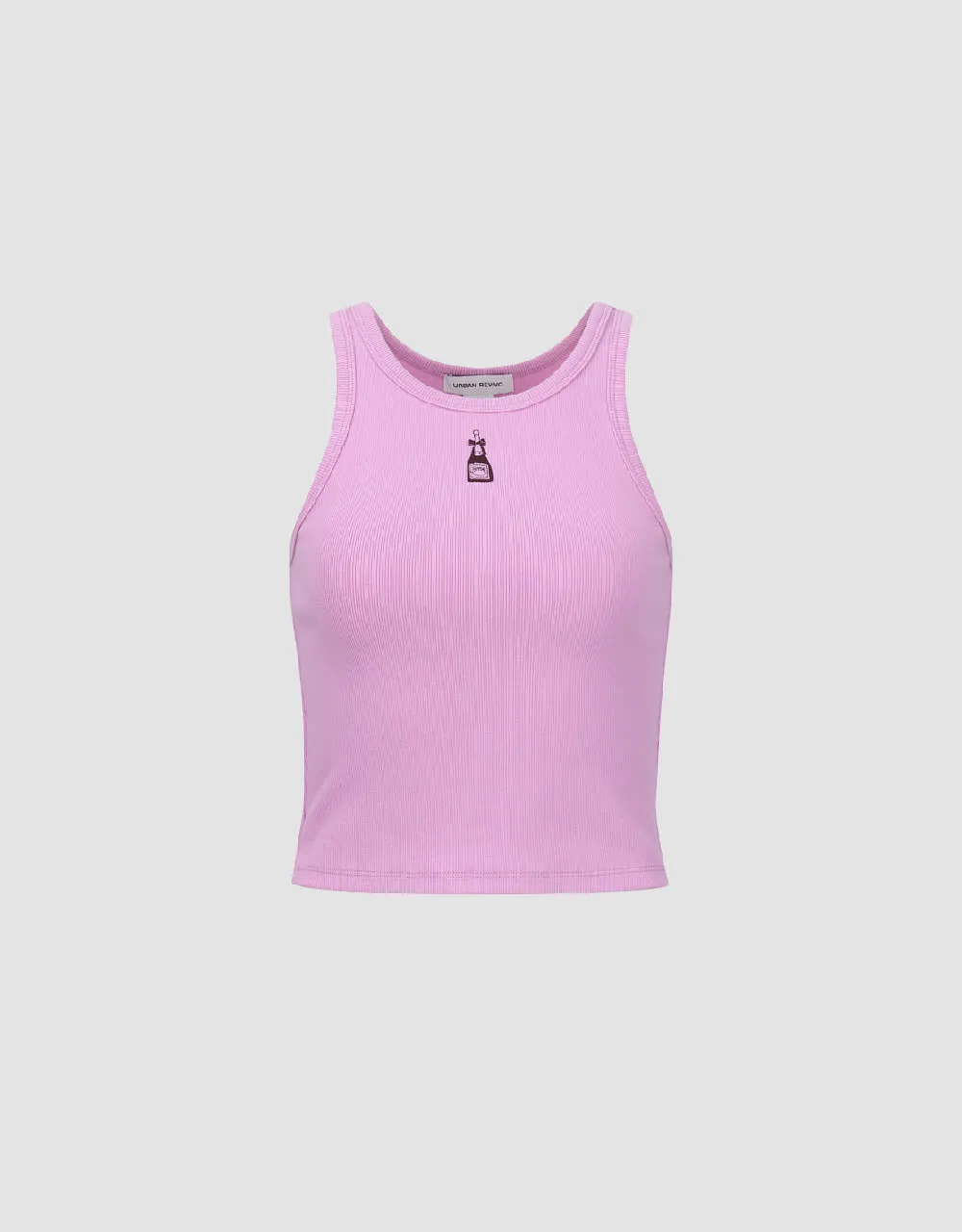 Crew Neck Tank Top sold by Urban Revivo