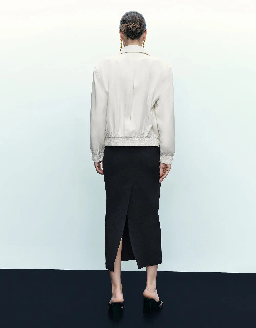 Standard Sleeve Straight Jacket sold by Urban Revivo product image thumbnail 4