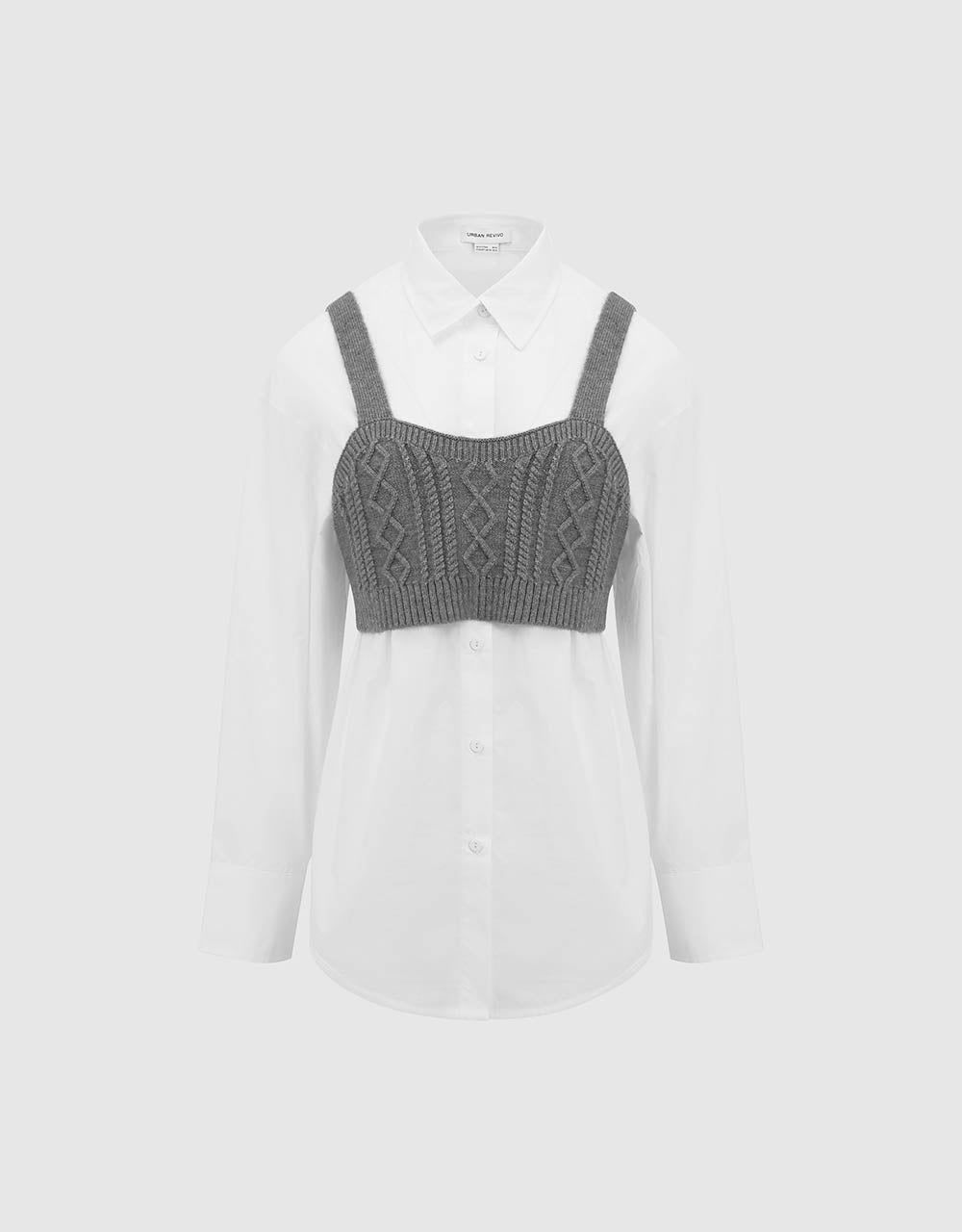 2 In 1 Shirt sold by Urban Revivo product image thumbnail 2