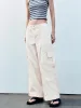 Drawstring Waist Straight Pants sold by Urban Revivo