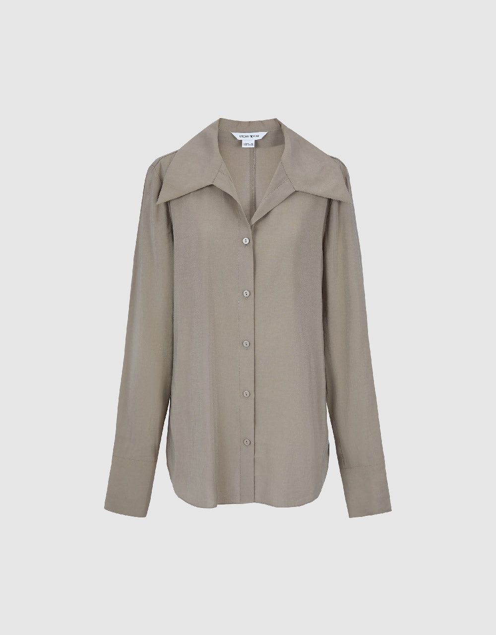 Button Up A-Line Shirt sold by Urban Revivo product image thumbnail 2