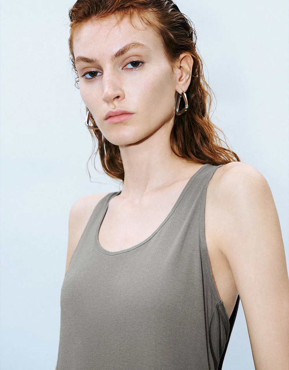 Button Up Loose Shirt sold by Urban Revivo product image thumbnail 4