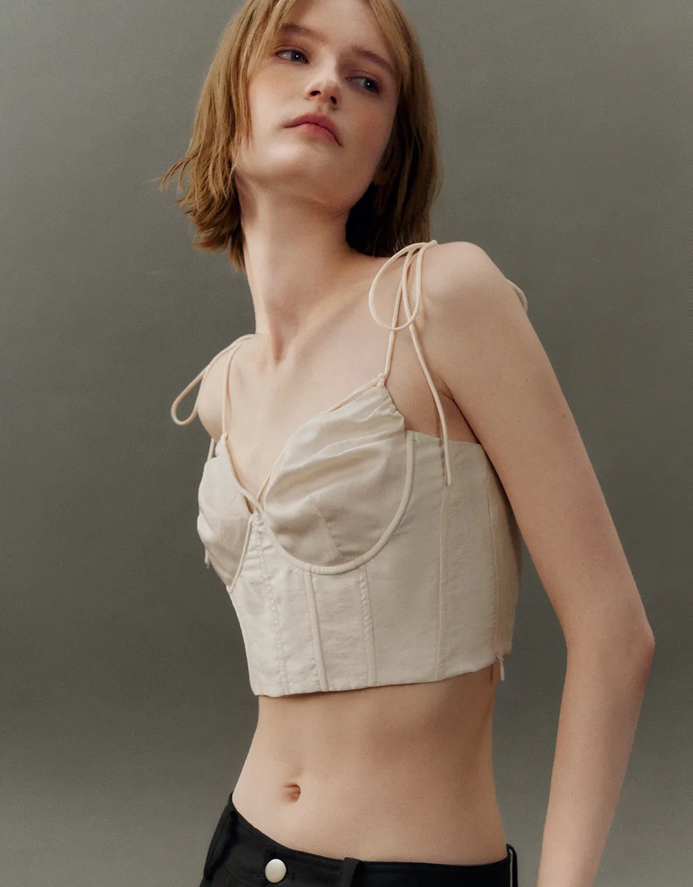 Knot Straps Cami Top sold by Urban Revivo product image thumbnail 4