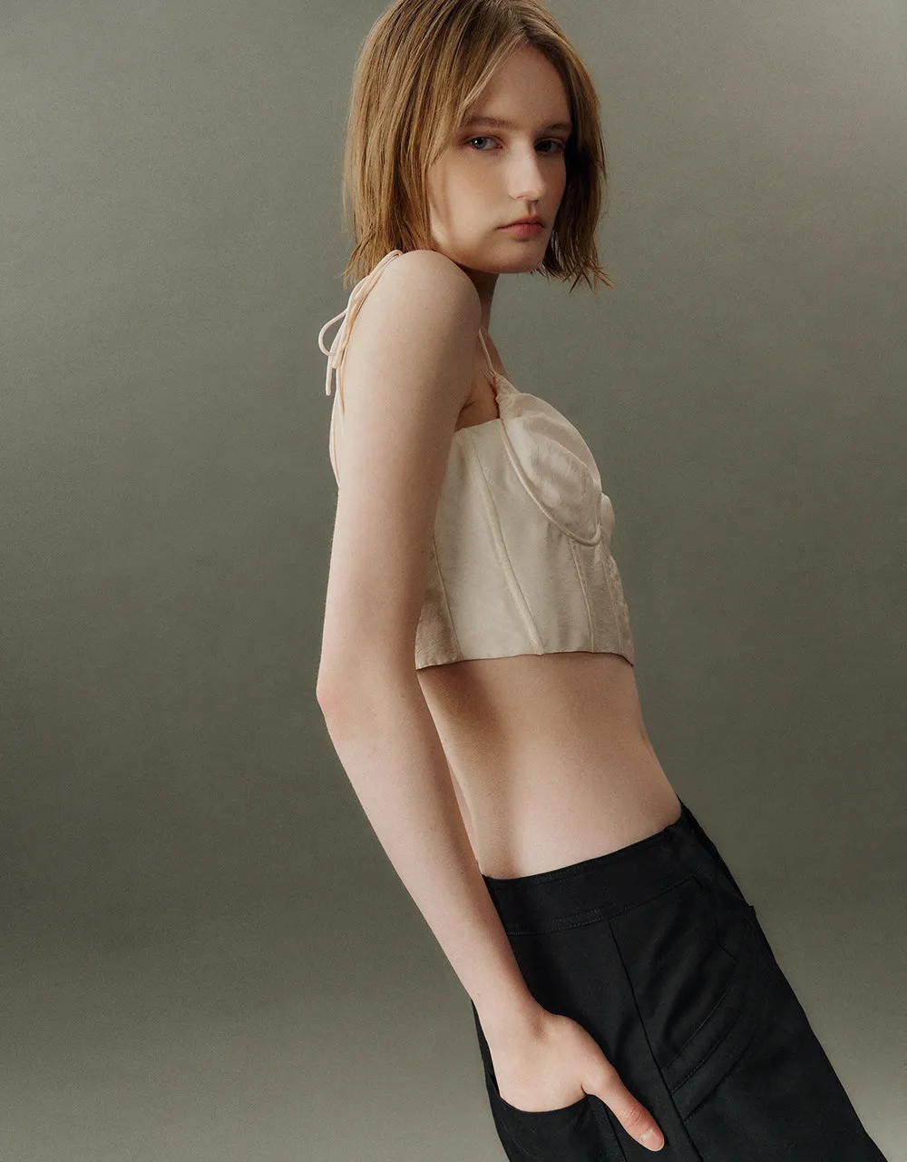 Knot Straps Cami Top sold by Urban Revivo product image thumbnail 3