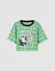 Felix The Cat Printed Crew Neck T-Shirt sold by Urban Revivo
