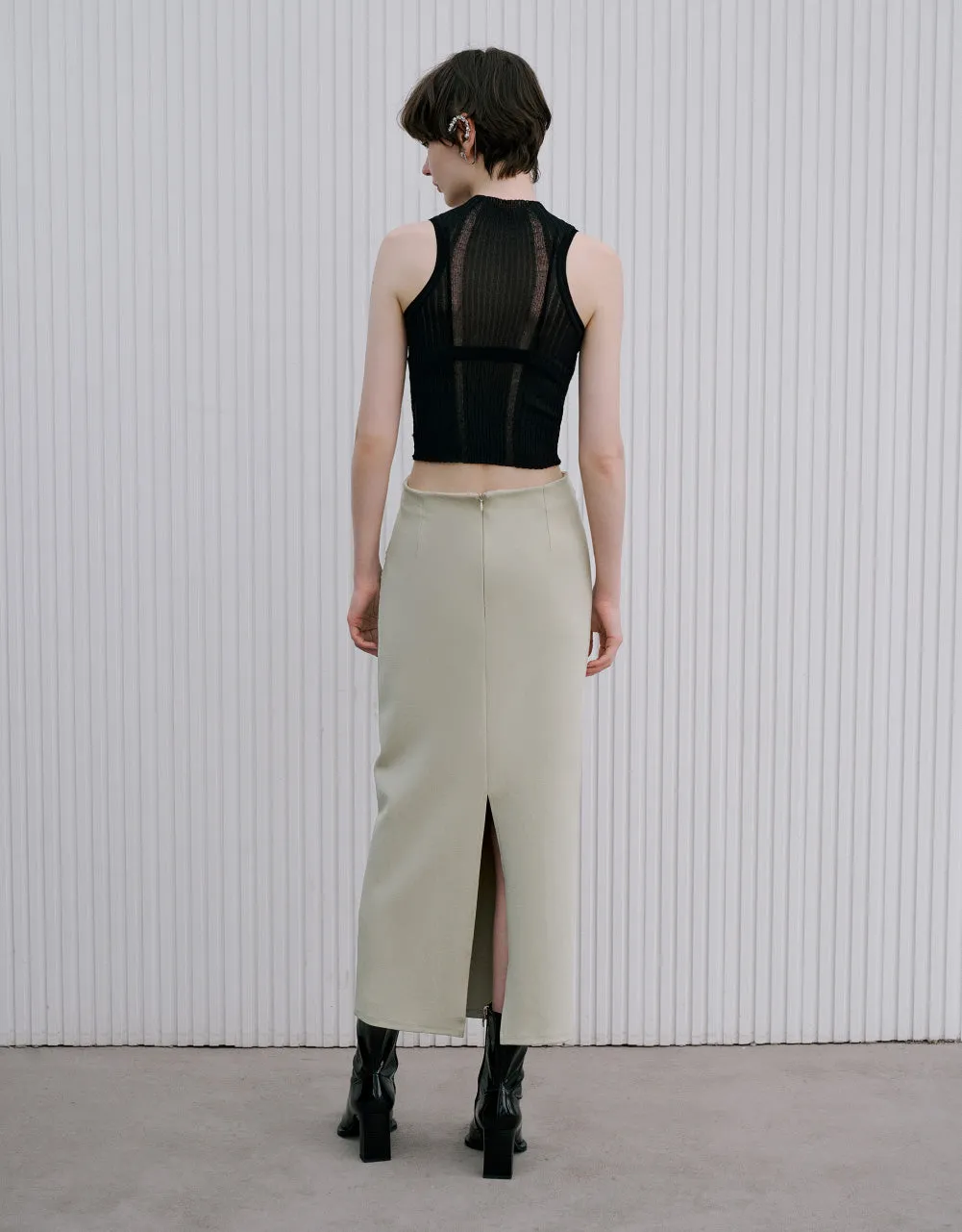 Wrapped Maxi Skirt sold by Urban Revivo product image thumbnail 5