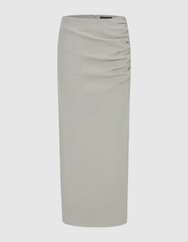 Wrapped Maxi Skirt sold by Urban Revivo
