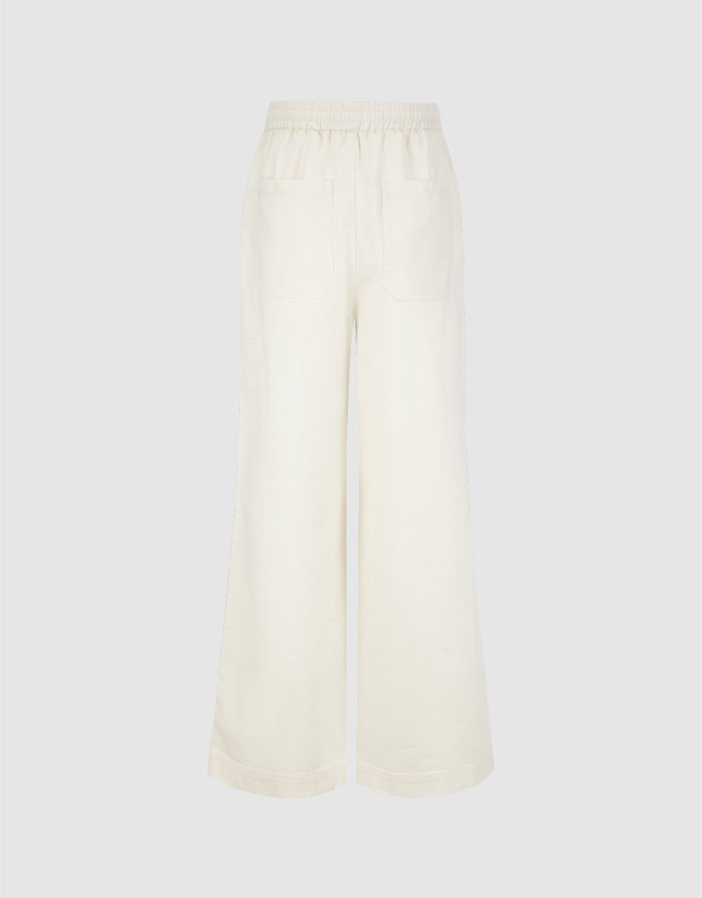 Drawstring Waist Wide-Leg Pants sold by Urban Revivo product image thumbnail 3