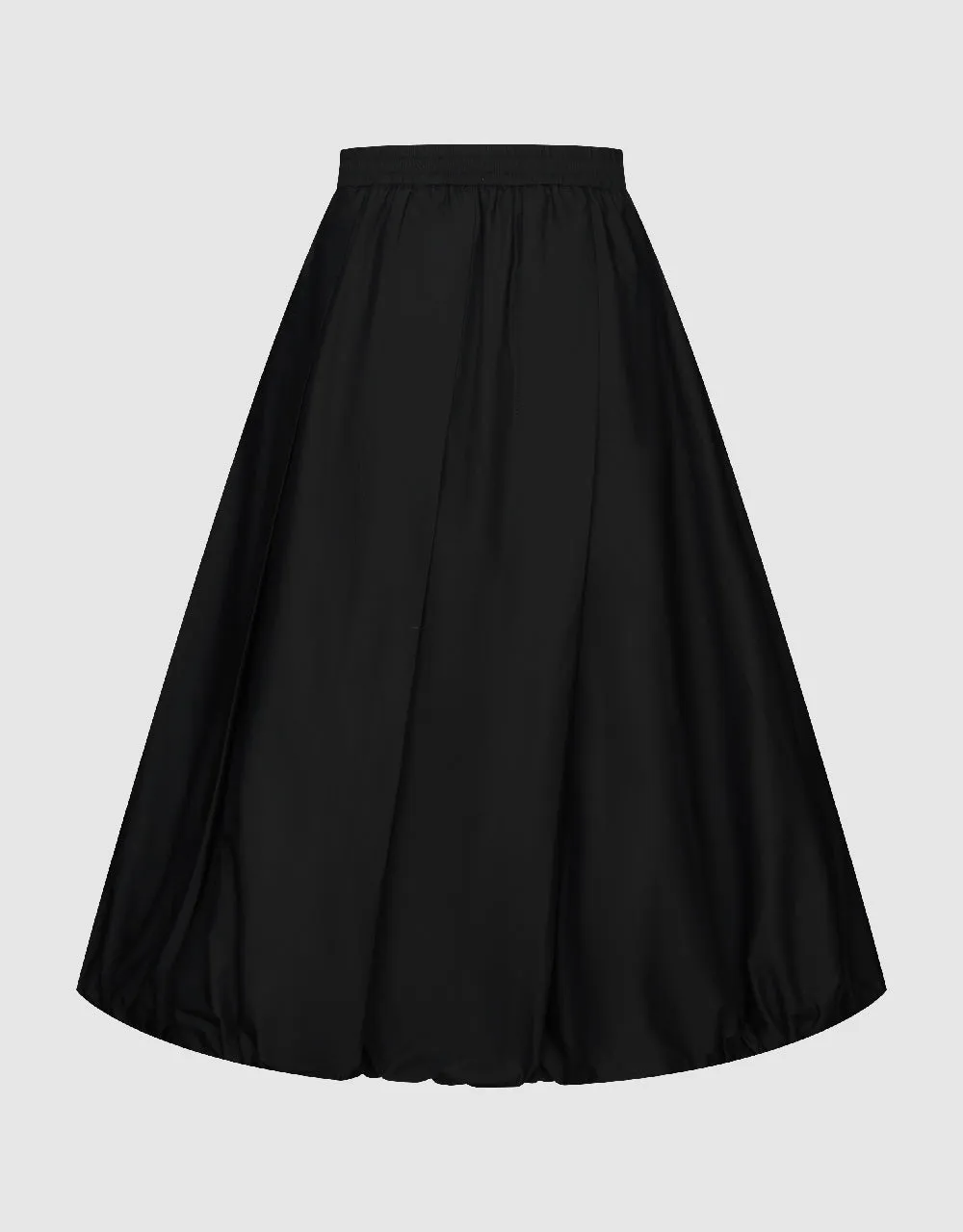 Elastic Waist Midi A-Line Skirt sold by Urban Revivo product image thumbnail 3