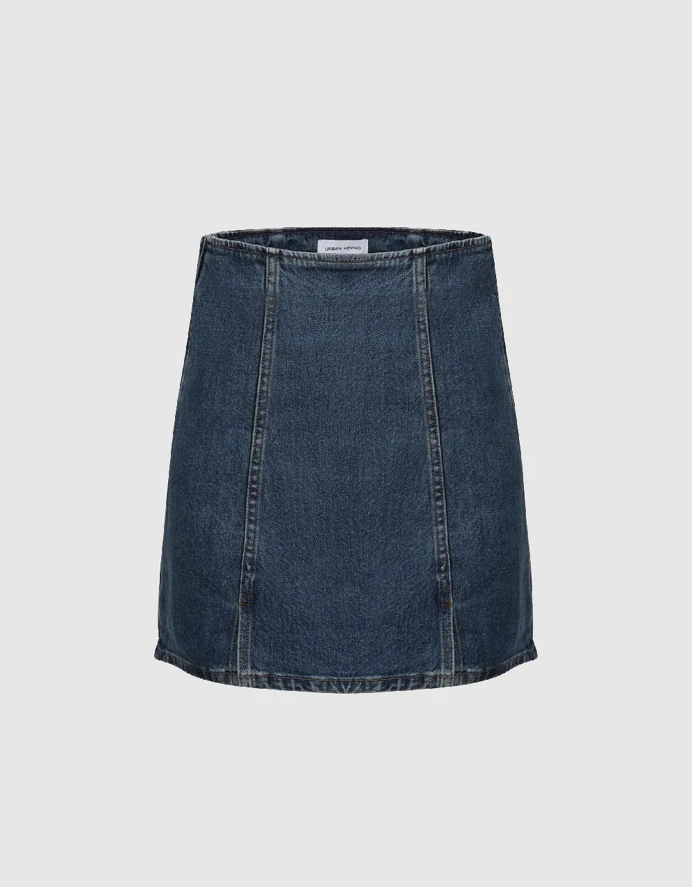Mini A-Line Denim Skirt sold by Urban Revivo