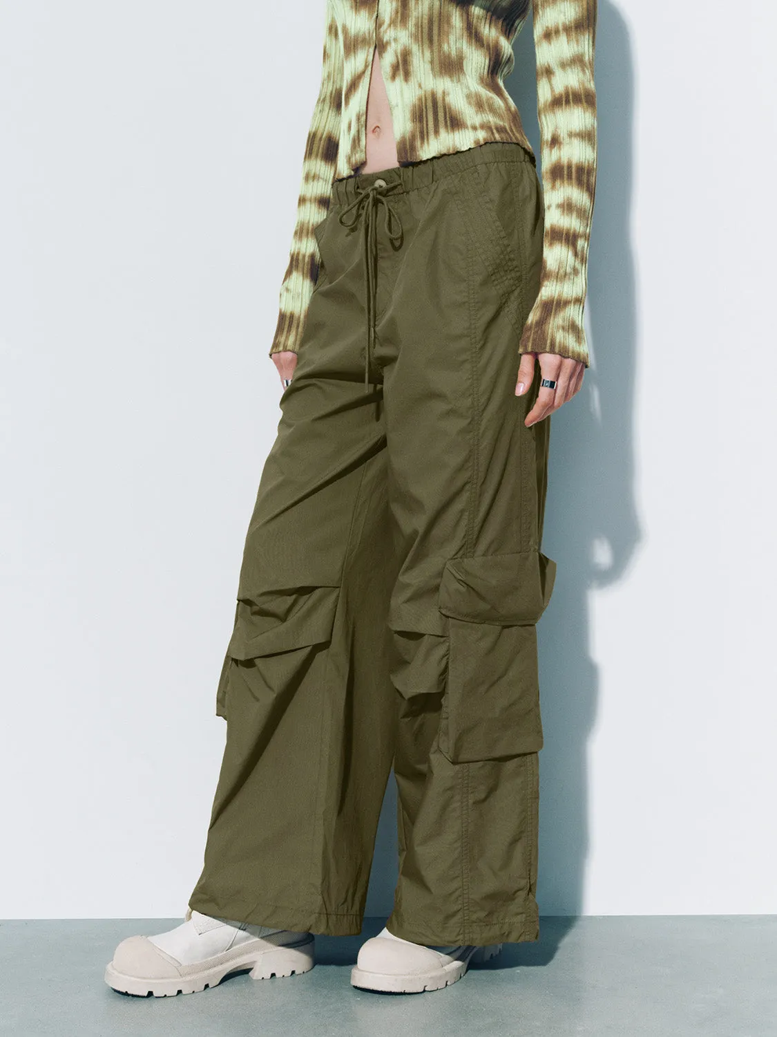 Wide-Leg Pants sold by Urban Revivo product image thumbnail 3