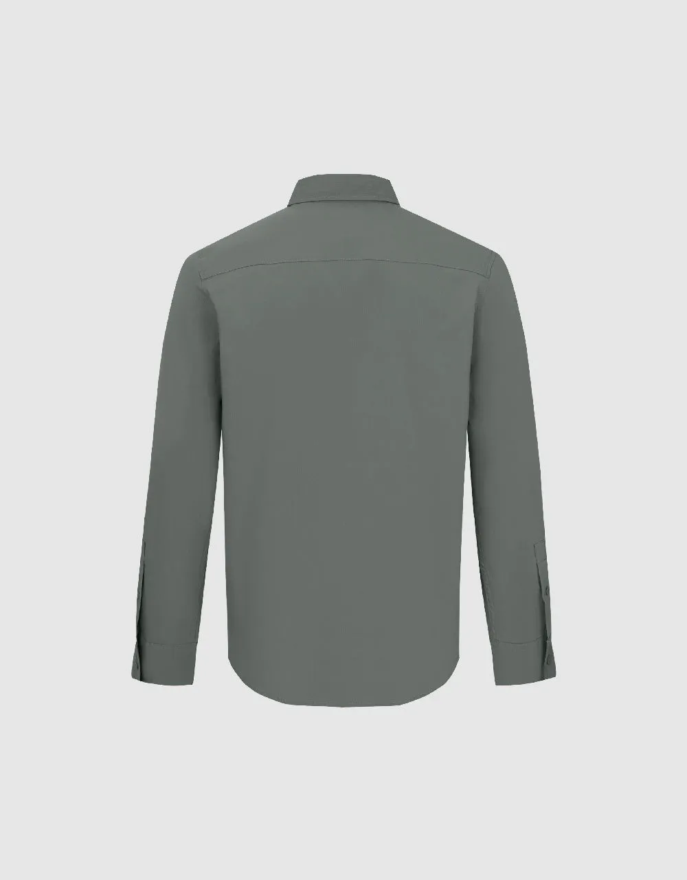 Button Up Straight Shirt sold by Urban Revivo product image thumbnail 5