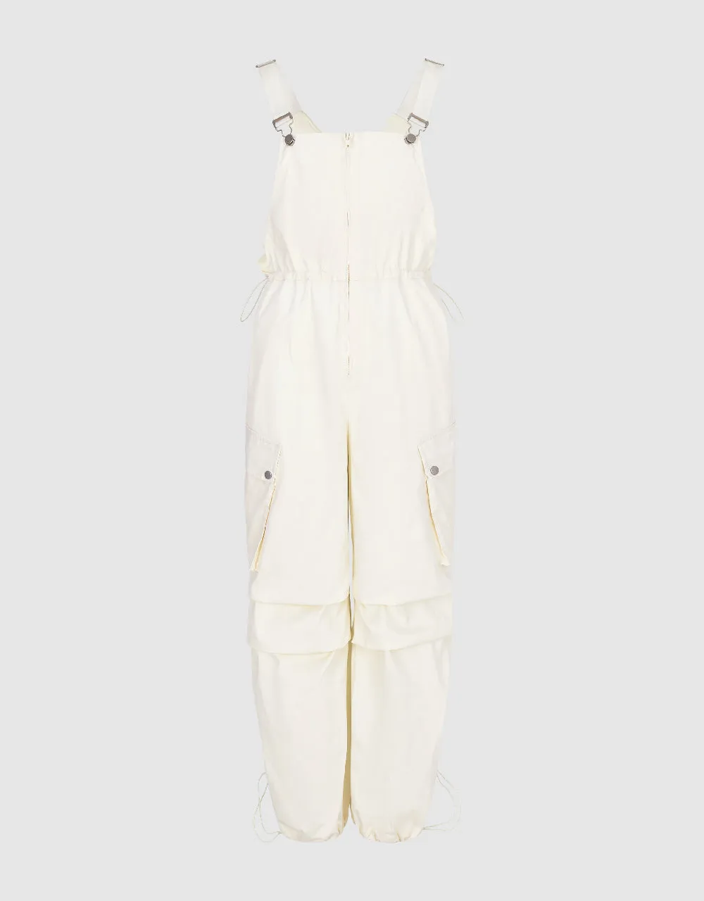 Drawstring Waist Jumpsuit sold by Urban Revivo