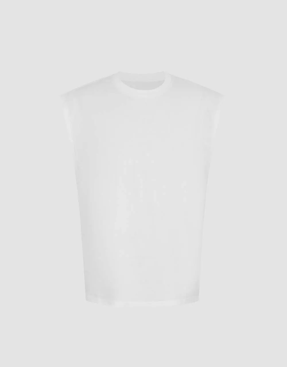 Crew Neck Loose Tank Top sold by Urban Revivo product image thumbnail 2