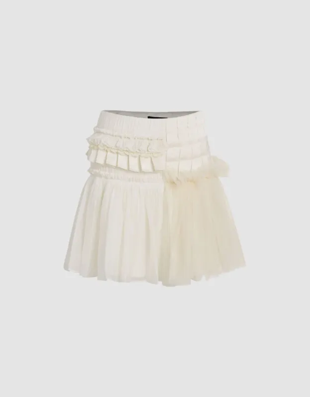 [UR × Caroline Hu] Mini A-Line Skirt made by Urban Revivo