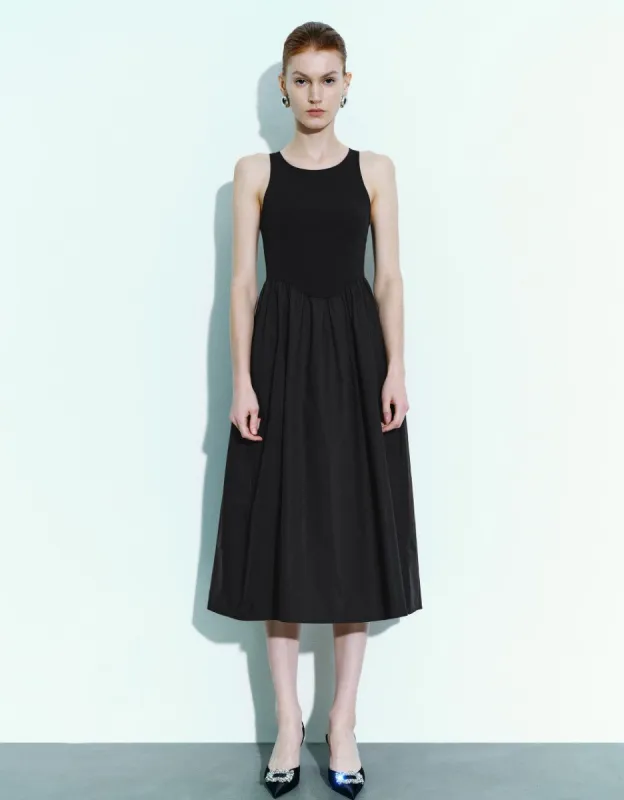 U Neck A-Line Dress sold by Urban Revivo