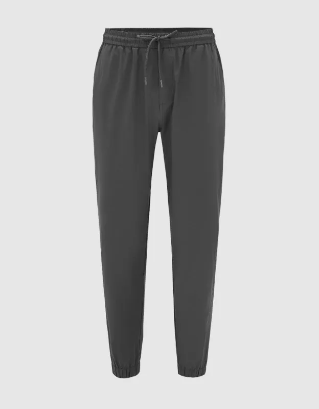 Drawstring Waist Jogger Pants sold by Urban Revivo