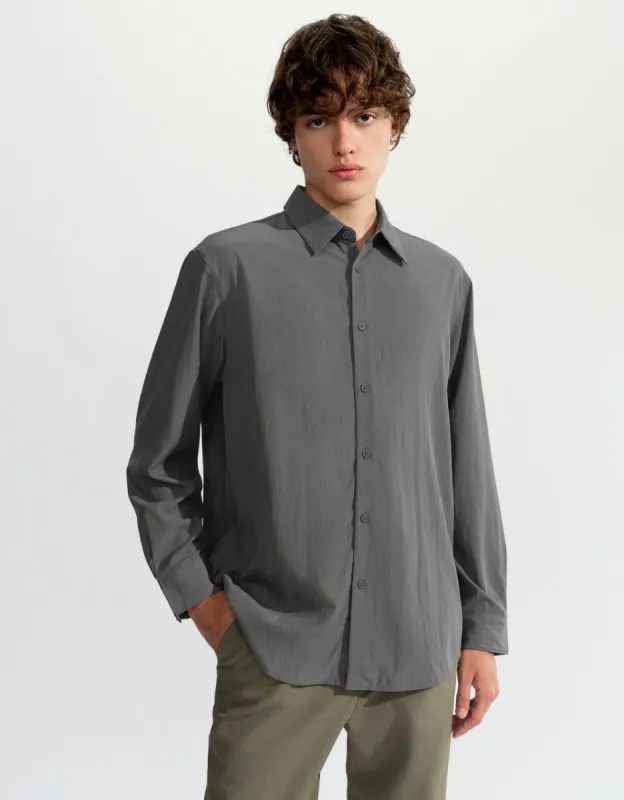 Button Up Regular Shirt sold by Urban Revivo