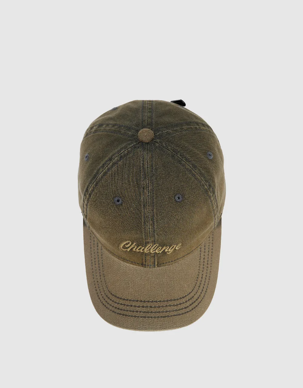 Letter Embroidered Denim Baseball Cap sold by Urban Revivo product image thumbnail 4