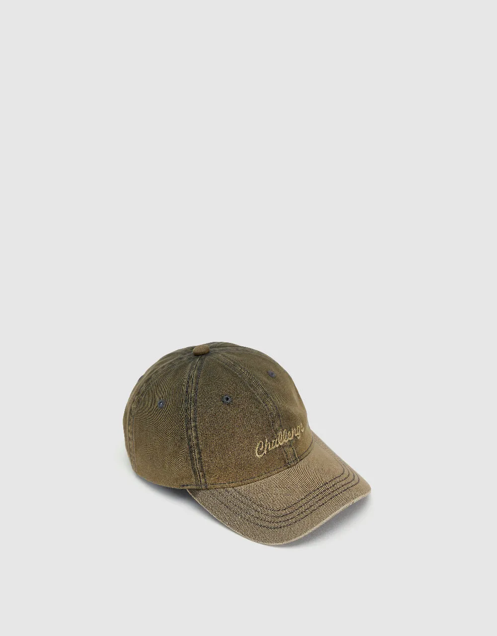 Letter Embroidered Denim Baseball Cap sold by Urban Revivo product image thumbnail 2