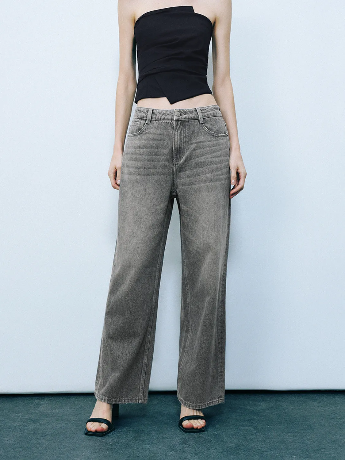 Straight Jeans sold by Urban Revivo product image thumbnail 2