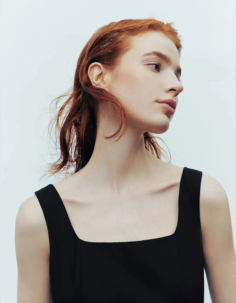 Sleeveless Square-cut Collar A-Line Dress sold by Urban Revivo product image thumbnail 4