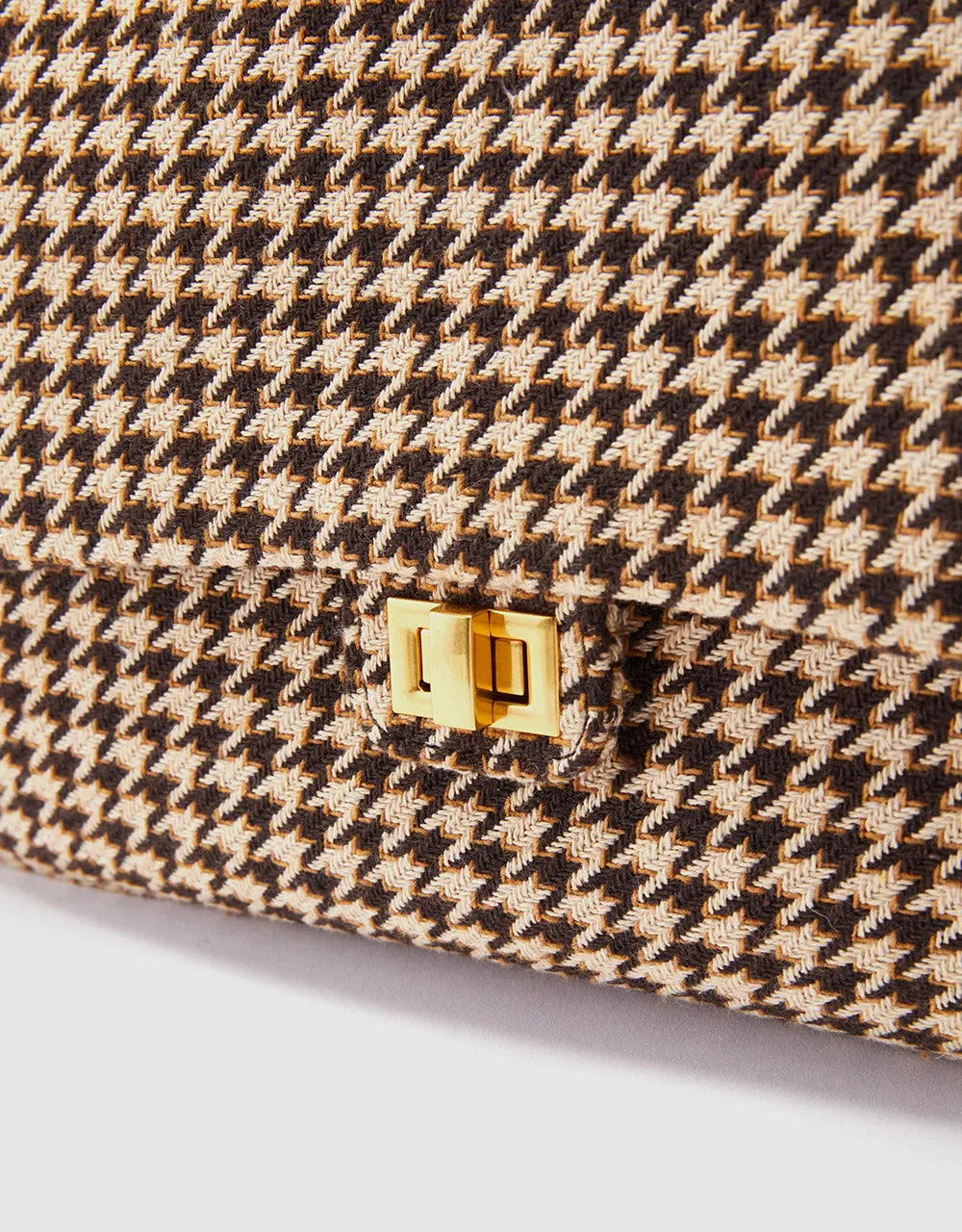 Houndtooth Shoulder Bag sold by Urban Revivo product image thumbnail 5