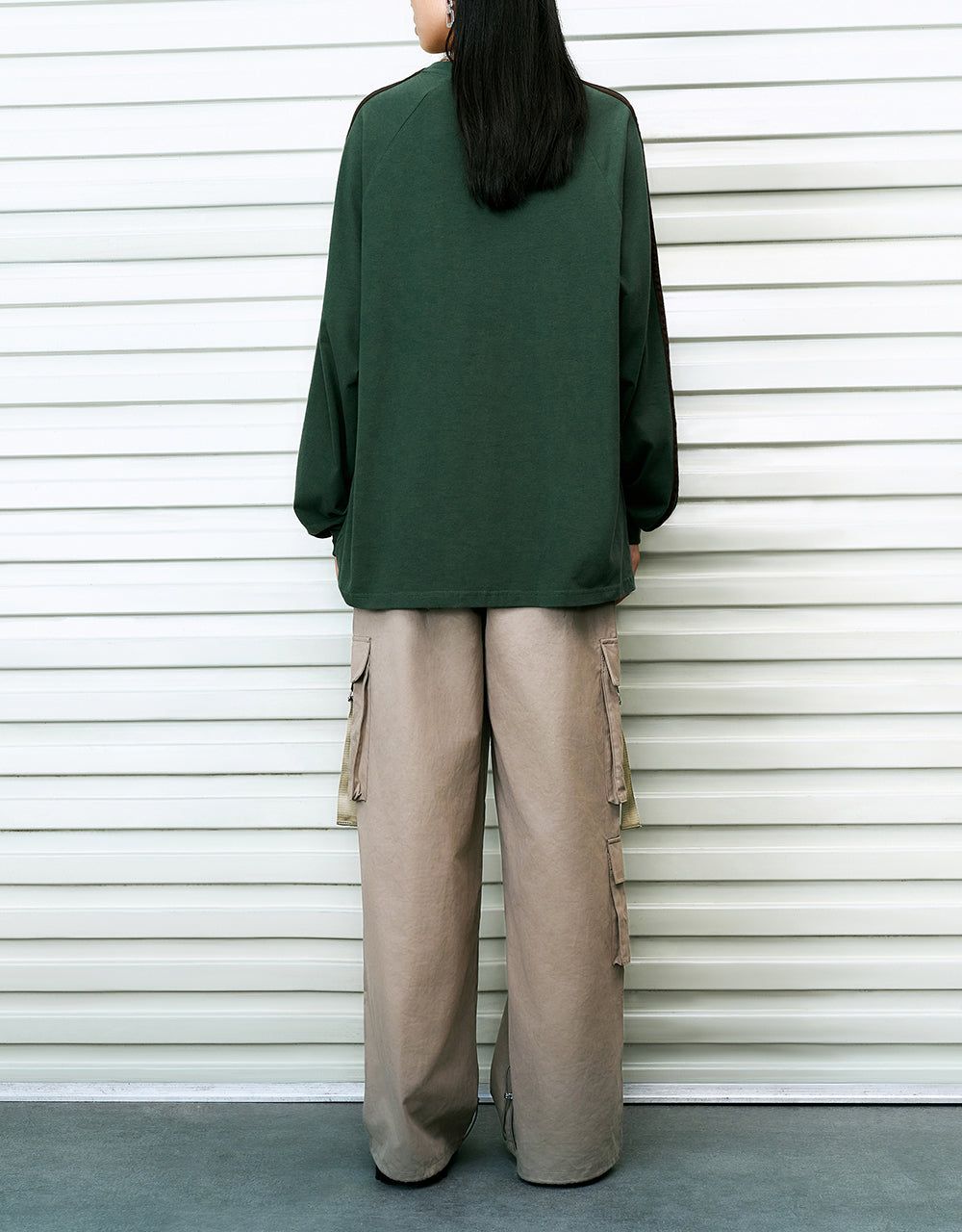 Letter Printed Crew Neck Loose T-Shirt sold by Urban Revivo product image thumbnail 4