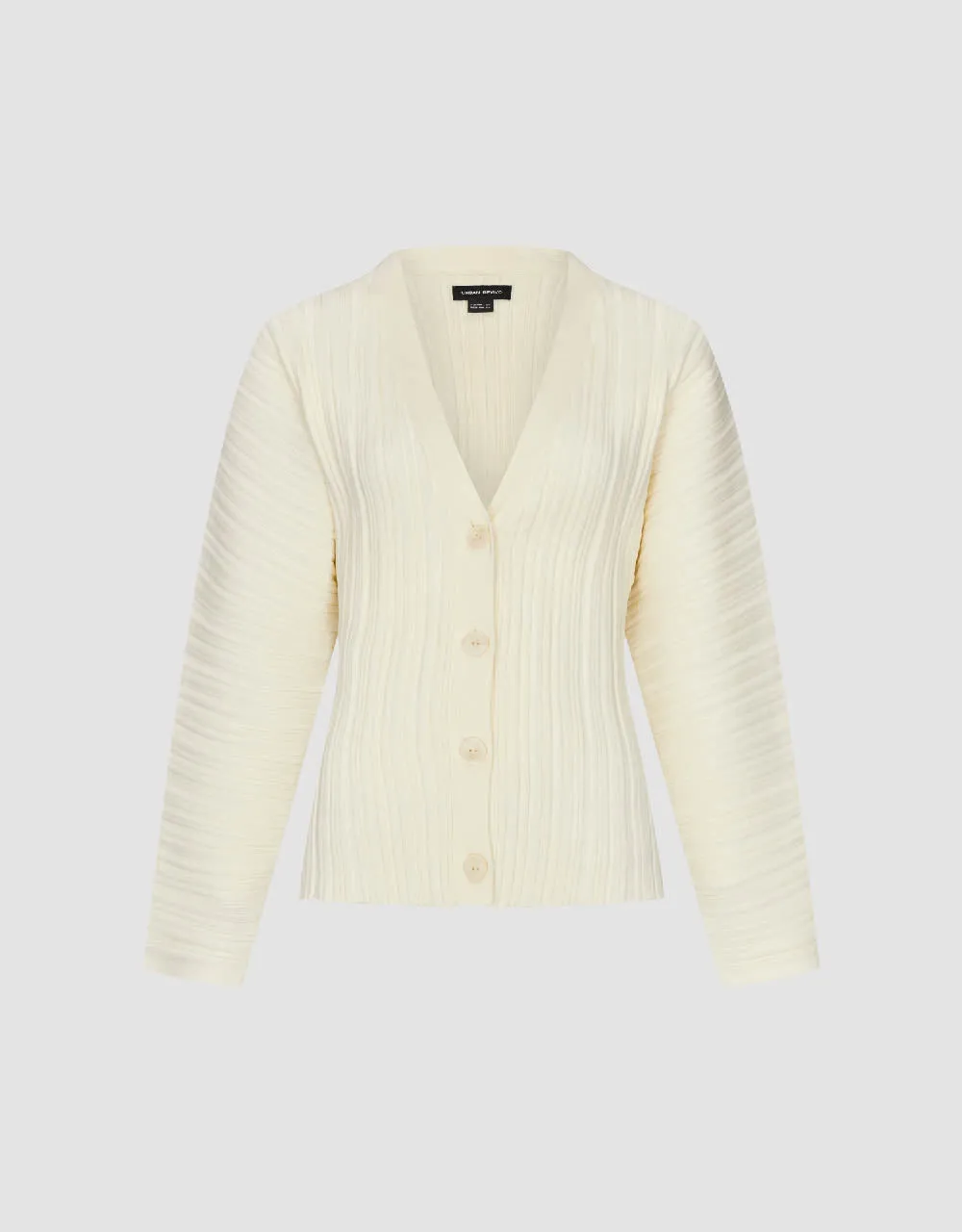 Dolman Sleeve V-Neck Knitted Cardigan sold by Urban Revivo product image thumbnail 2