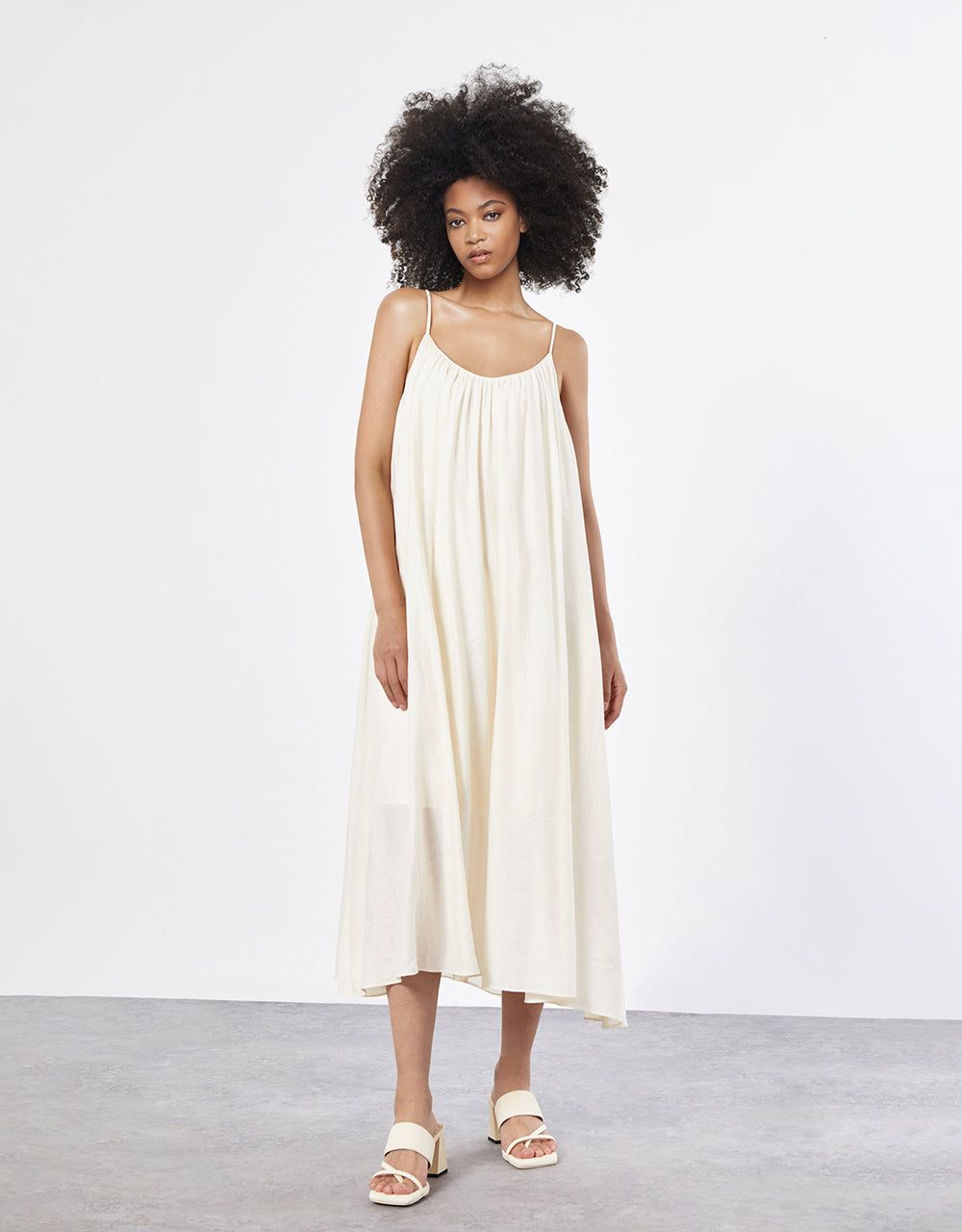 Ruched Smock Cami Dress sold by Urban Revivo