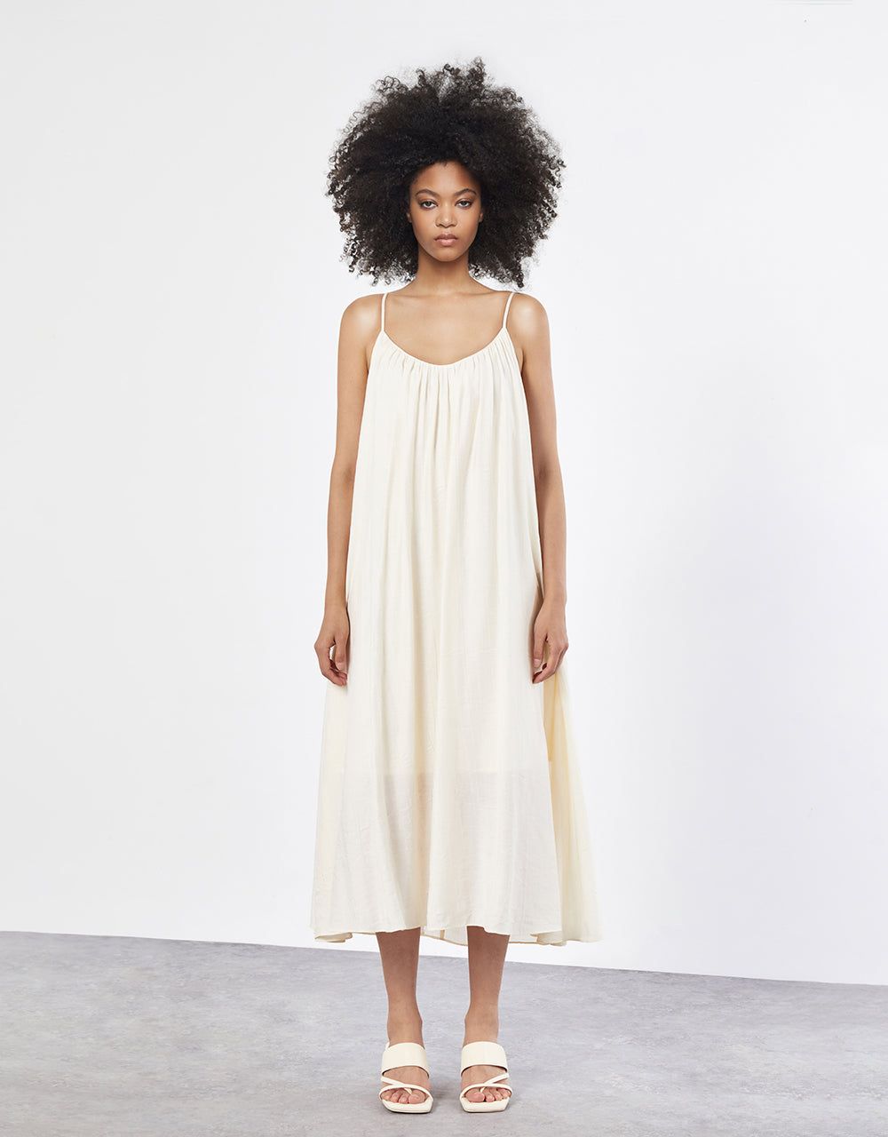 Ruched Smock Cami Dress sold by Urban Revivo product image thumbnail 5