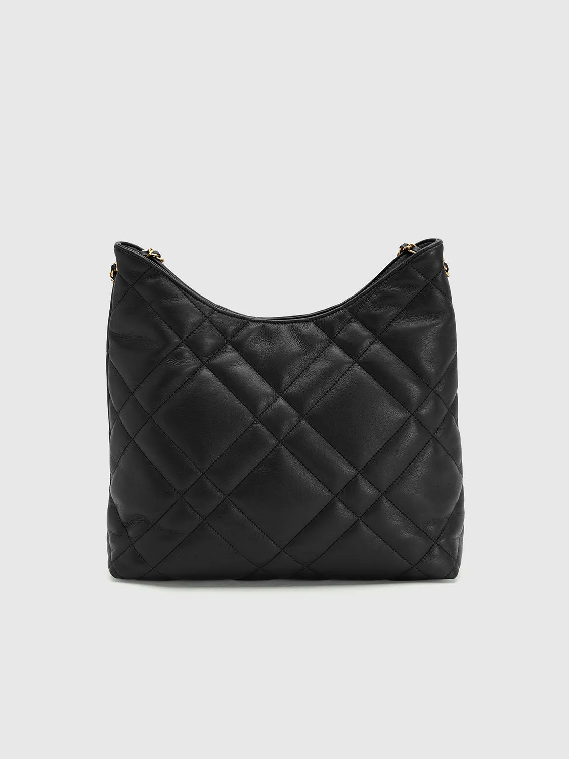 Quilted Embossed Vegan Leather Shoulder Bag sold by Urban Revivo product image thumbnail 4