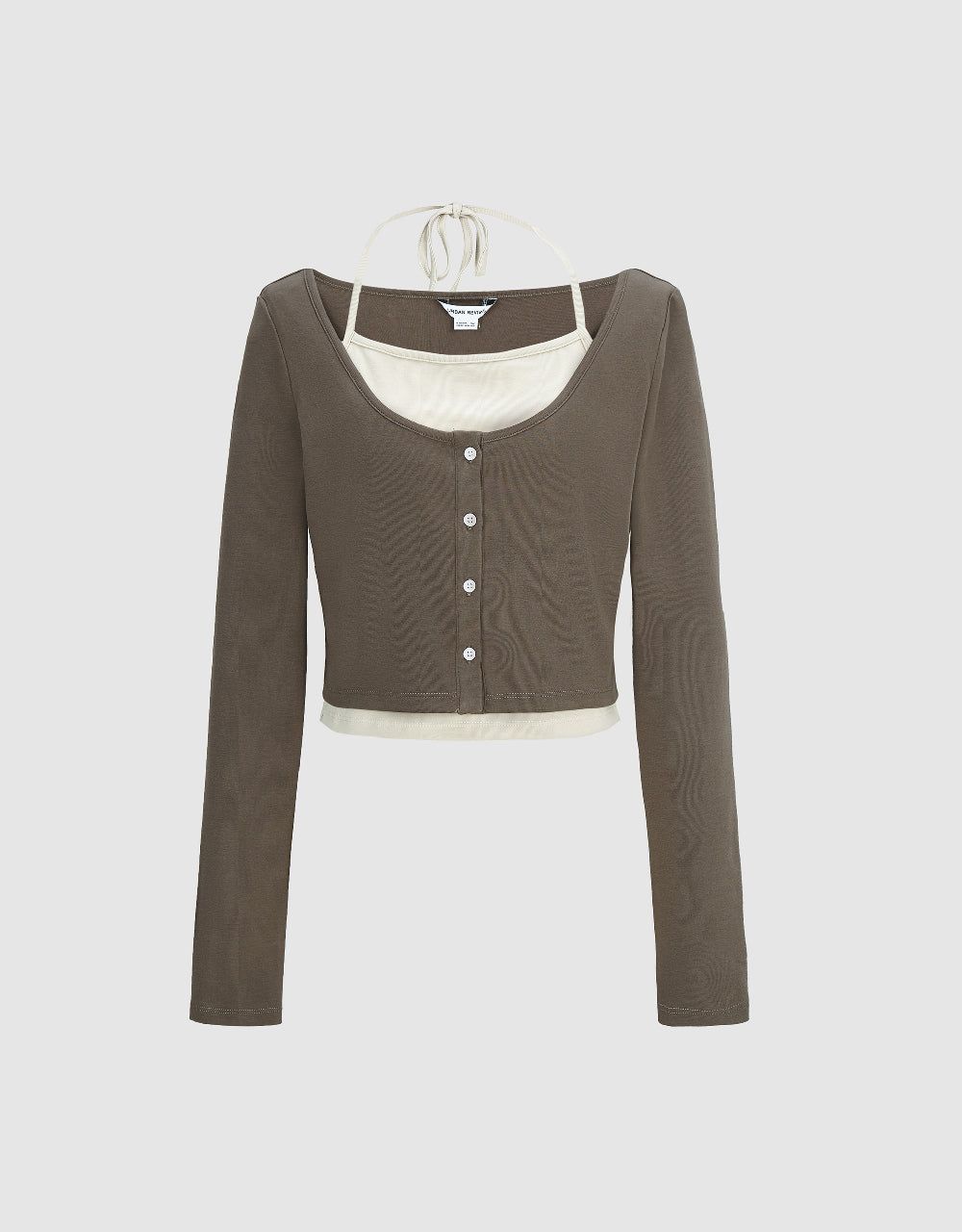 2 In 1 Crew Neck Straight T-Shirt sold by Urban Revivo