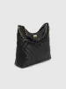 Quilted Embossed Vegan Leather Shoulder Bag sold by Urban Revivo