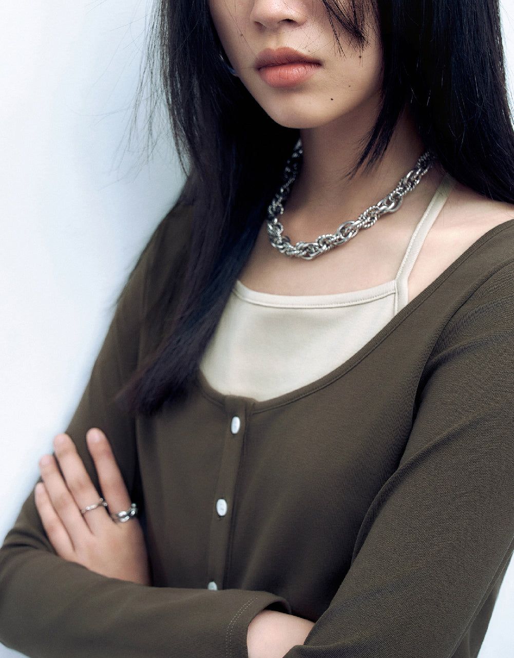 2 In 1 Crew Neck Straight T-Shirt sold by Urban Revivo product image thumbnail 5